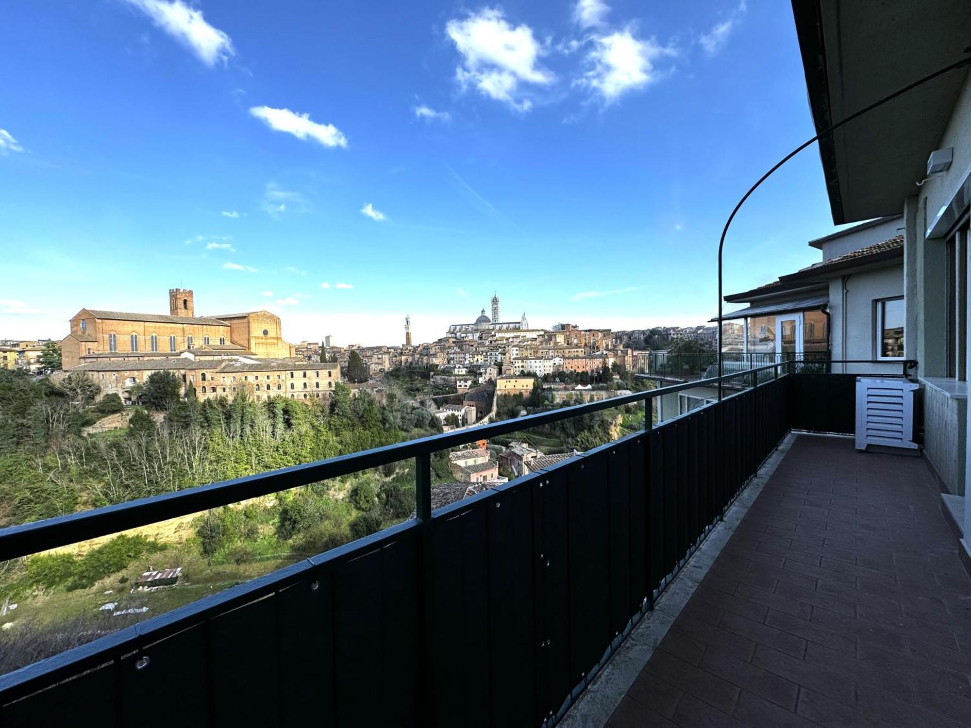 Ferienwohnung Skyline Siena Exterior foto