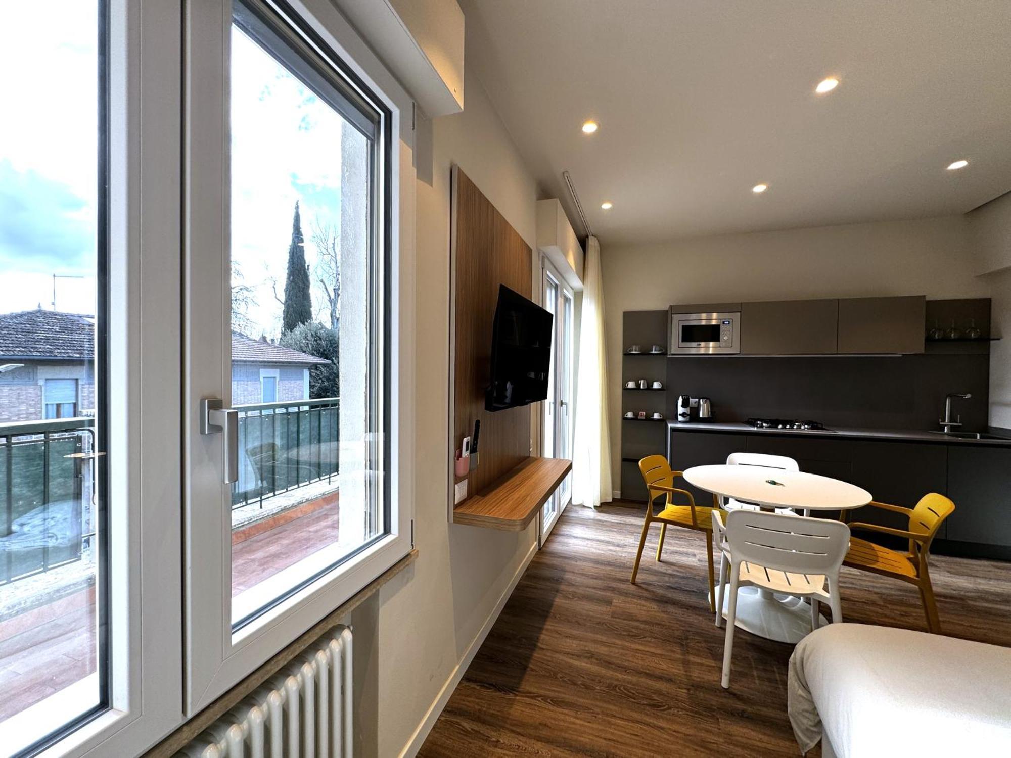 Ferienwohnung Skyline Siena Exterior foto